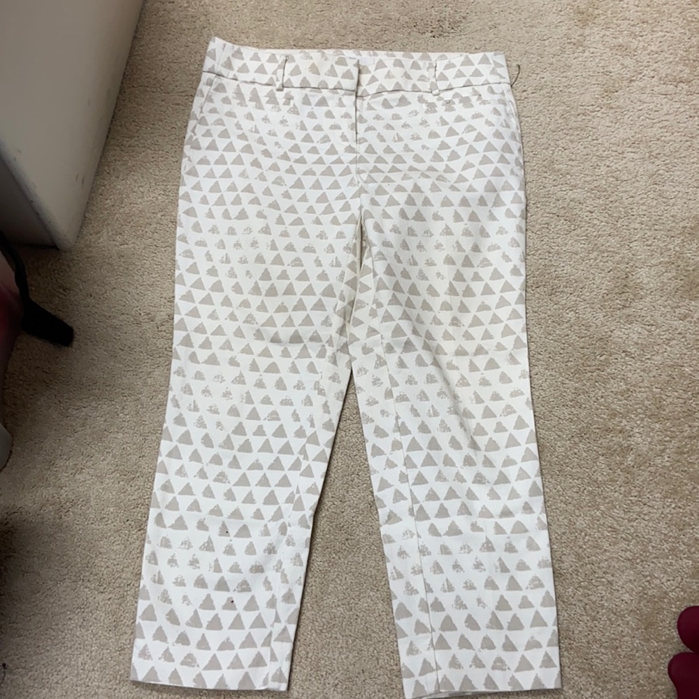 Loft Marisa cropped pants Size 4P
